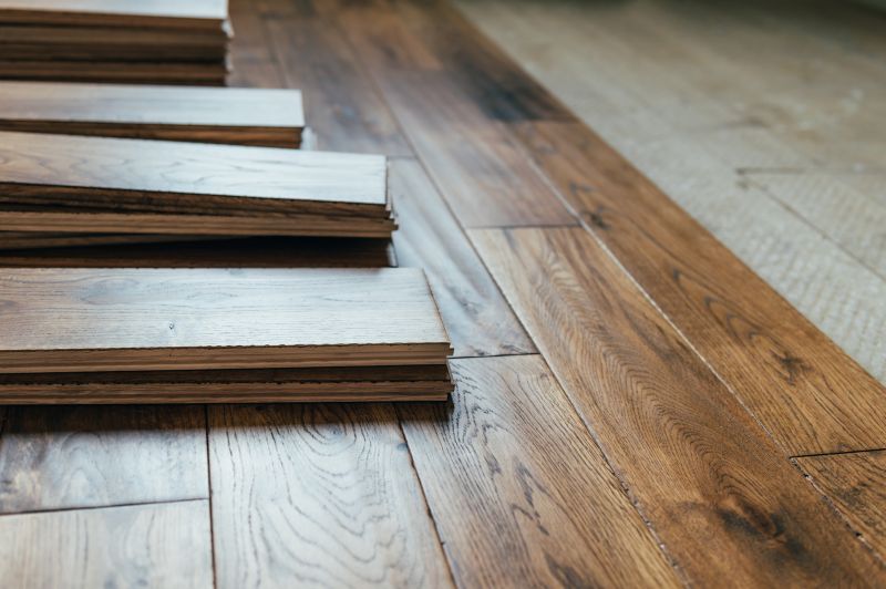 Dark Wood Floor Installation in Austin, TX