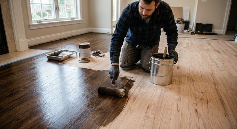 Floor Staining Service in Alpharetta, GA