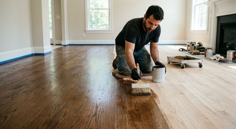 Floor Staining Service in Alpharetta, GA