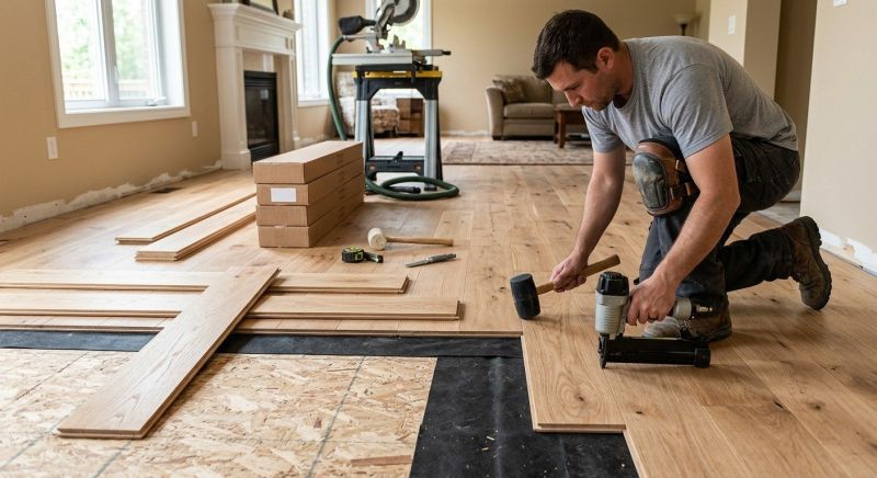 Hardwood Floor Installation in Phoenix, AZ