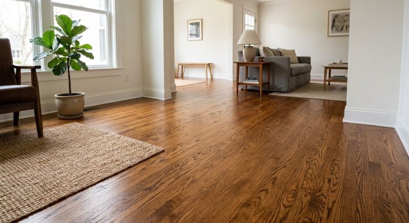 Oak Floor Varnishing in Olathe, KS
