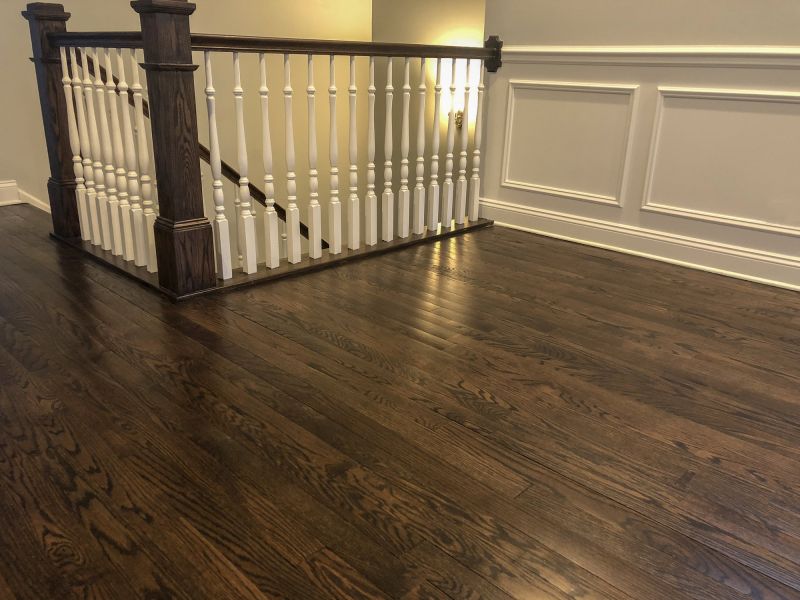 Hallway Showcasing Hardwood Finish